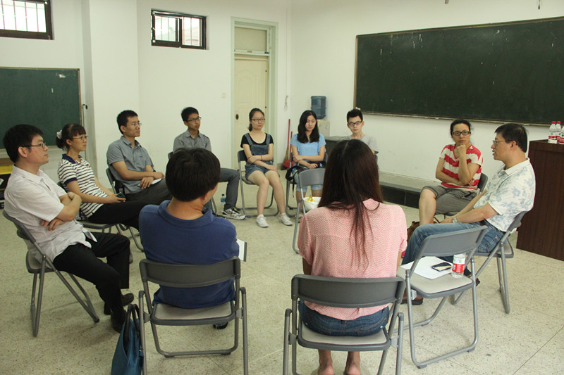 台湾暨南国际大学张英阵教授来公司进行学术交流